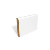 Door Superstore White Primed Chamfered Skirting Board - 119mm x 2100mm