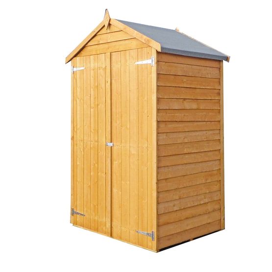 Shire Overlap Apex Shed - 4ft x 3ft (1200mm x 910mm)