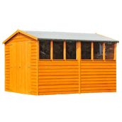 Shire Window Overlap Apex Shed - 6ft x 12ft (1790mm x 3590mm)