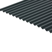 Cladco Corrugated 13/3 Profile 0.5mm Polyester Painted Coated Sheet - Slate Blue BS18B29