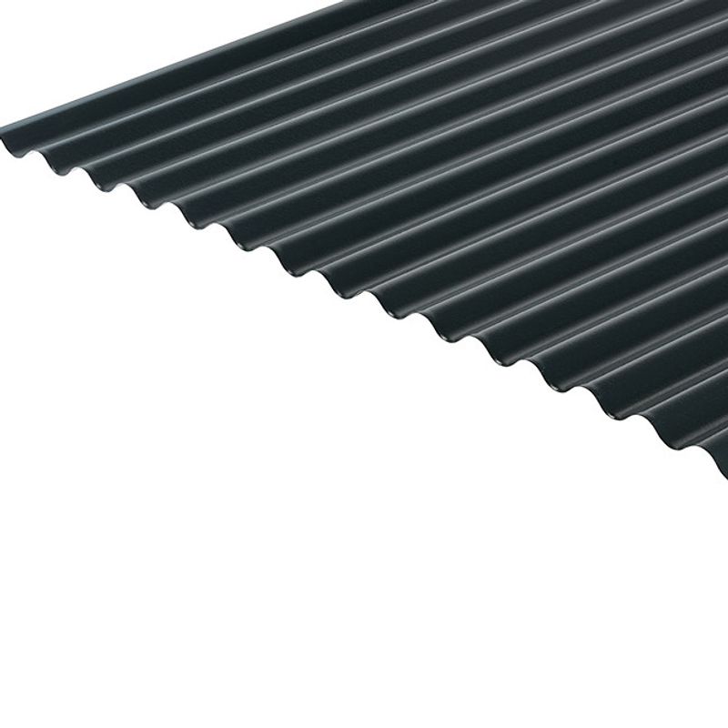 Cladco Corrugated 13 3 Profile 0 7mm, Corrugated Plastic Roofing Sheets Cut To Size