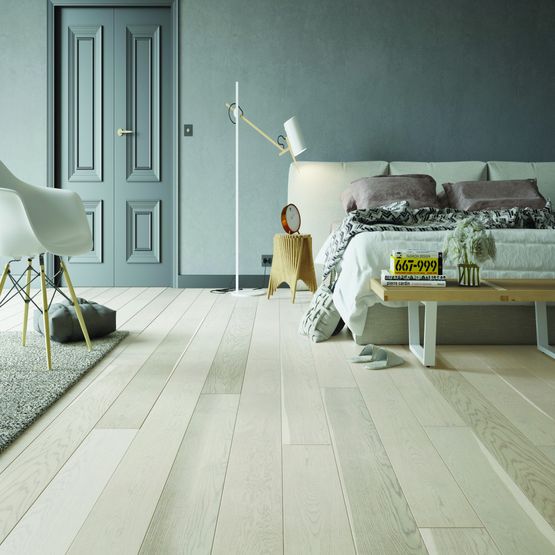 Tuscan Strato Warm TF109 1 Strip Engineered Oak Flooring Country Bleached Matte