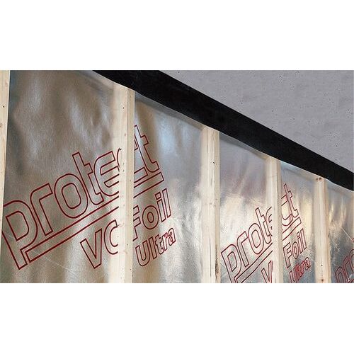 vc foil ultra insulating vcl  air barrier by protect   1.5m x 50m 50384