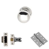 XL Joinery Vedea Polished Chrome Fire Door Handle Pack