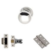 XL Joinery Vedea Polished Chrome Latch Door Handle Pack