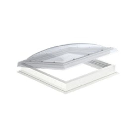 velux cvp manual opening polycarbonate flat roof window