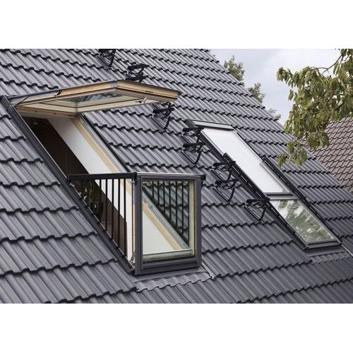 velux gdl sd0w001 cabrio balcony system for tiles installed