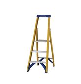 Werner Trade Fibreglass Platform Step Ladder - BS2037 EN131 Professional