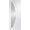 XL Joinery Salerno White Primed Salerno Clear Glazed Internal Door