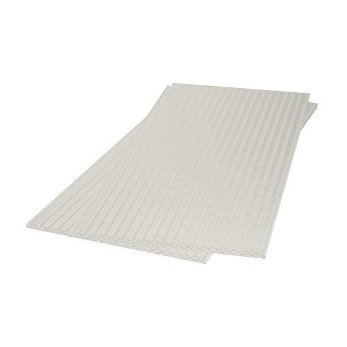 Corotherm Clickfit 16mm Clear Multiwall Polycarbonate Roof Sheet - 500mm x 3000mm