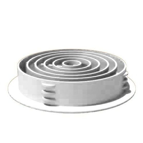 Manthorpe Round / Circular Soffit Ventilator (Boxed in 50) White