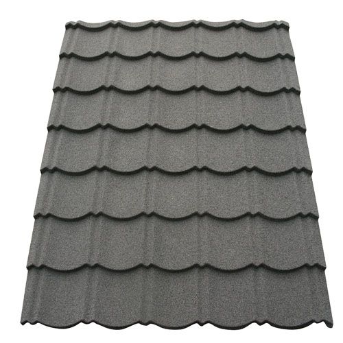 corotile lightweight metal roofing sheet - charcoal