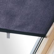 Universal Roller Blind For Roof Windows - 66cm x 118cm - Dark Blue