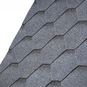 IKO Armourshield Hexagonal Roofing Shingles (Granite Grey) - 2m2 Pack