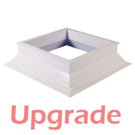 UPGRADE - S1 300mm High PVC Upstand - 600mm x 600mm