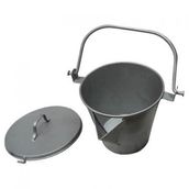 Asphalt V-Lipped Compound Bucket Complete with Lid