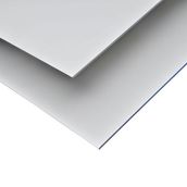 Standard 3mm Foam PVC Matt White Cladding Sheet - 1220mm x 2440mm