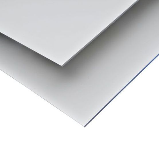 Premium 2.5mm Satin White Solid PVC Cladding - 1220mm x 2440mm