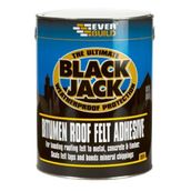 Bitumen Roof Felt Adhesive - Black Jack  - 25 Litres