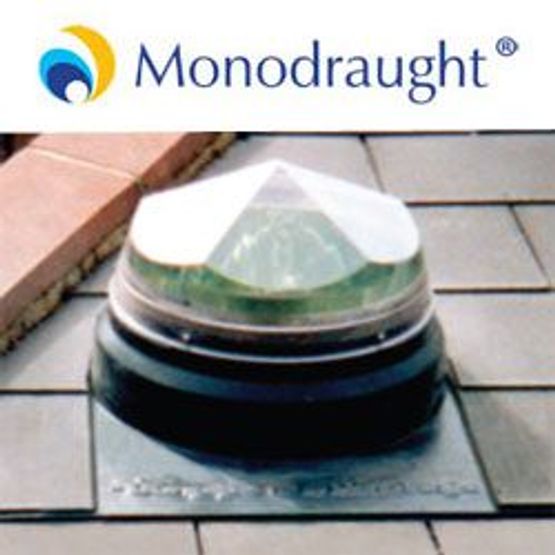 Diamond Dome Sunpipe 530mm Slate Roof Kit Up To 45dg Pitch