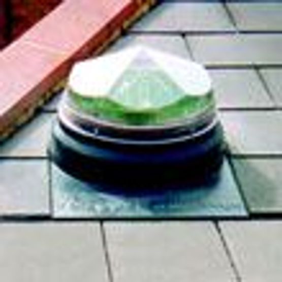 Diamond Dome Sunpipe 450mm Gallery Slate Roof Kit & 610mm Length