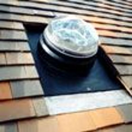 Diamond Dome Sunpipe 230mm Gallery Plain Tiled Roof Kit & 610mm Length