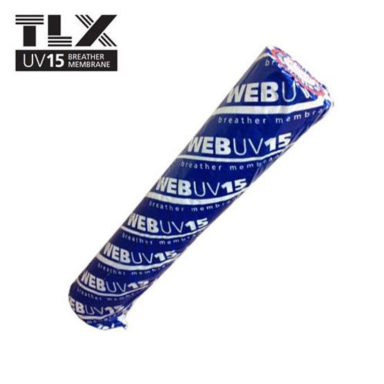 TLX UV15 Professional Breathable Pitched Roofing Felt - 50m x 1m Roll