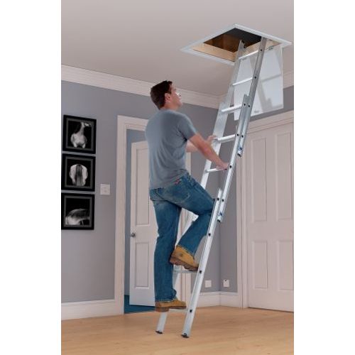 abru-37000-3-section-loft-ladder-in-use