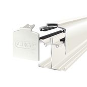 ALUKAP-SS Low Profile Gable Bar White - 3m