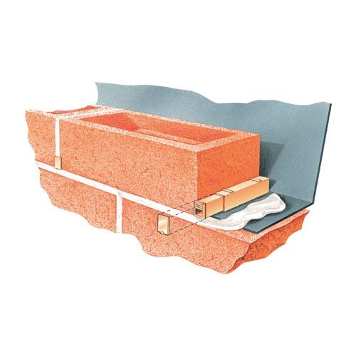 Small Adjustable Telescopic Weep Vent with 60mm2 Airflow - Terracotta