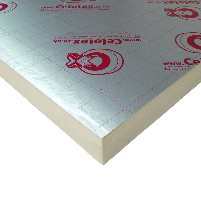 Celotex XR4165 Zero ODP Rigid Insulation Board 2.4m x 1.2m x 165mm Roofing Superstore®