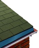 Coroshingle Square Butt Roof Shingles in Green - 2m2 Pack