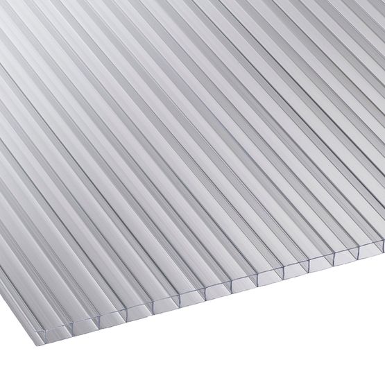 Corotherm 10mm Clear Twinwall Polycarbonate Sheet 6000mm x 700mm