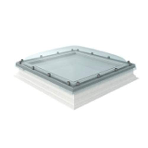 Fakro DRCC P2 Flat Roof Escape Hatch Laminated Dome 1000mm x 1000mm Roofing Superstore®