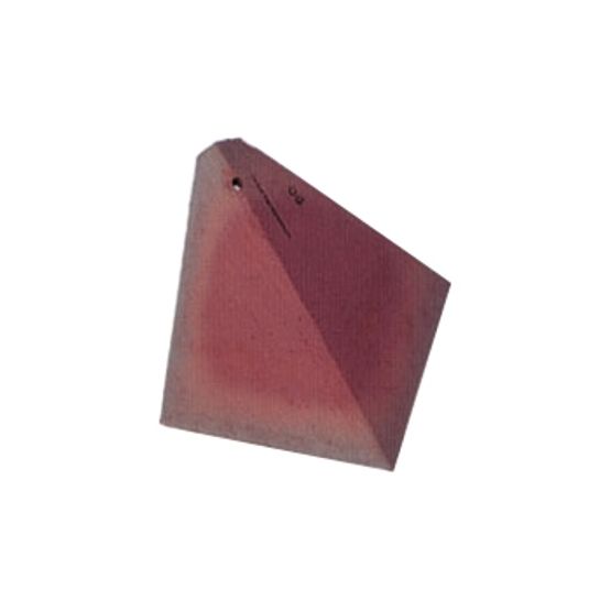 Dreadnought Premium Clay Roof Arris Hip Tile - Red Smooth