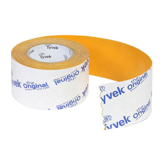 Tyvek Acrylic Single Sided Tape from DuPont - 75mm x 25m Roll