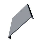 uPVC 410mm Fascia Board (10mm Double Edged Square) 5m - Storm Grey