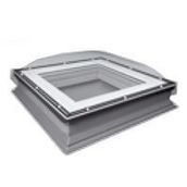 Fakro DXC-C P4 Secure 800800 Flat Roof Dome & Kerb - 800mm x 800mm