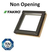 Fakro FNU-V P2 Non-Opening Pine Roof Window 55cm - 78cm