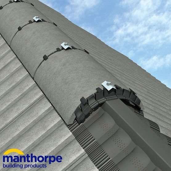 Manthorpe Roll Out Dry Vent Ridge System - Brown (6m Pack)