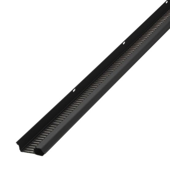 Glidevale Black Continuous Soffit Vent for 6-10mm Board - Pack of 10