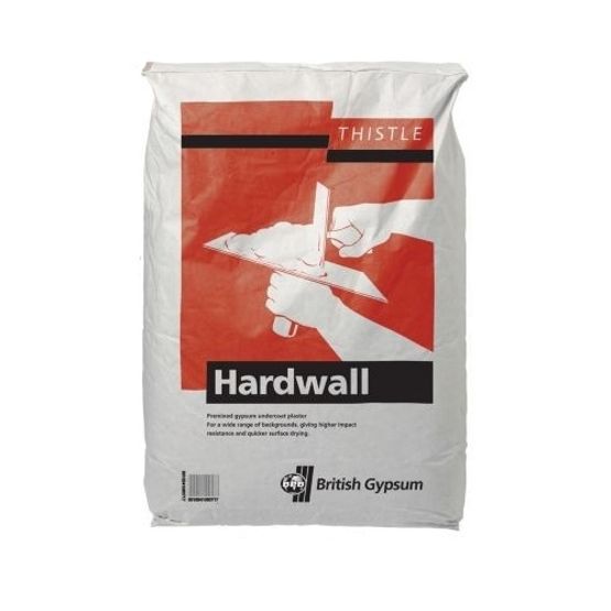 Thistle Hardwall Gypsum Undercoat Plaster - 25kg Bag