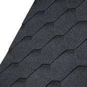 IKO Armourshield Hexagonal Roofing Shingles (Black) - 2m2 Pack
