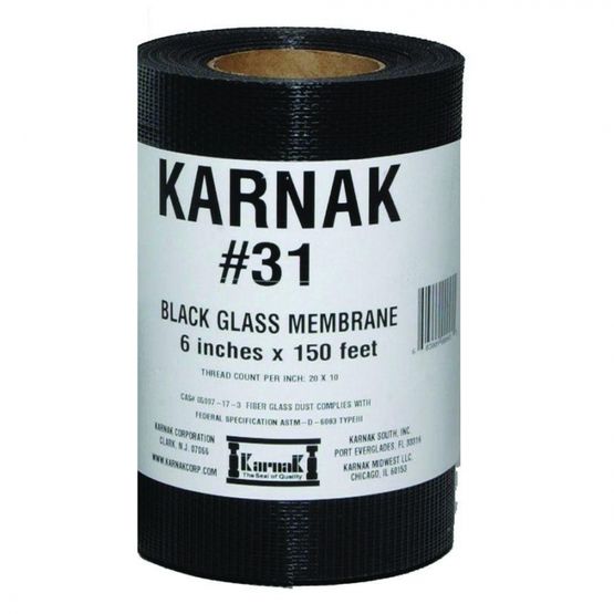 Karnak 31 Flashing Tape Fibreglass Membrane - 150mm x 45m