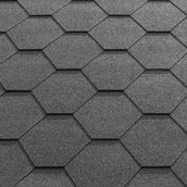 Katepal Super KL Hexagonal Bitumen Roofing Shingles (3m2) - Grey