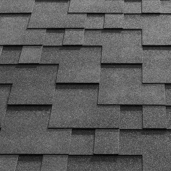 Katepal Super Rocky Bitumen Roofing Shingles (3m2) - Graphite Grey
