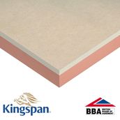 Insulated Plasterboard by Kingspan K118 Kooltherm 72.5mm - 31.68m2