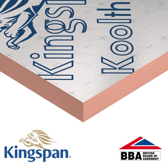 Kingspan Kooltherm K107 Pitched Roof Insulation 100mm - 8.64m2 Pack