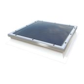 Mardome Trade Double Skin Fixed Rooflight in Clear with Kerb - 750mm x 900mm