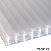 Marlon 25mm Opal Sevenwall Polycarbonate Sheet - 6000mm x 1600mm